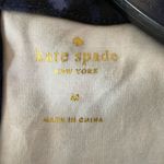 Kate Spade Blue Leopard Print Lace-up Ponte Dress Size M Photo 5