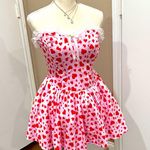 Sugar Thrillz strapless Dress Pink Size M Photo 0