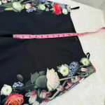 Ted Baker  Baynar Kensington Floral Ankle Grazer Trouser Pants in Black size 2 Photo 10