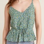 Sienna Sky Crop Tank Top with Elastic Waste Size Small EUC Photo 0