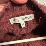 Grey Bandit  Jacie Sweater in Burgundy Photo 1