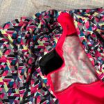 Victoria's Secret VSX Sport Leggings Multicolor Neon Full Ankle Length Womens L Photo 2