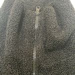 Urban Outfitters  Black  BDG Quarter-Zip Cropped Sweater Jacket Top large Photo 6