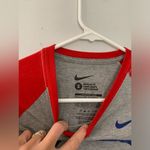 Nike Philadelphia Phillies Logo Baseball T-shirt Color Block Gray Red Blue S Photo 2