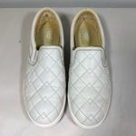 UGG  Fierce Deco‎ Quilted Leather Slip-on Sneakers Womens 10 White Photo 1