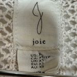 Joie  XS Pullover Open Knit Sweater Top V-Neck‎ Beige Boho Softgril Beachy Y2K Photo 3