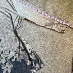 Coldwater Creek Cold water Creek Tan Floral 3/4 Sleeve Top Photo 6