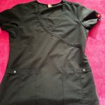 Dickies  Black Scrub Top Photo 0