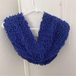 Ann Taylor  navy blue infinity Scarf Photo 0