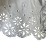 Daniel Cremieux Daniel Cremieux Blouse Top Size Small White With Floral Lace Rayon Womens Photo 5