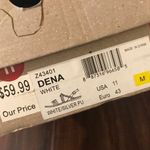 Born b.o.c. Sandals White Dena Flat Strappy Sandals Sz 11 NIB New in Box Leather Photo 5