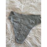 SKIMS  Stretch Rib Thong Sea Haze Size 2X-3X Photo 4