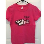 Hooters New Womens Vintage T-shirt Tata-riffic from Chicago Size Large Photo 0