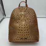 Brahmin Nola Honey Brown Melbourne Embossed Leather Backpack V37 151 00960 Photo 10