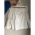 Athleta  Ruffle White Pleated Mini Tennis Skort XS Sportscore Clean Girl Normcore Photo 5