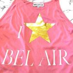 Wildfox NWT Barbie Core Hot Pink I Love Bel Air Cassidy Tank Photo 7