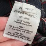 Veronica Beard  Peggy Plaid Blouse Sz 6 Photo 4