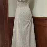 o.p.t. Floral Flax & Cotton Blend Maxi Dress Multiple Size M Photo 5