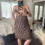 Sue Wong Nocturne Women’s 6 Beaded Ruffle Dress Photo 9