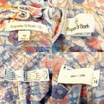 Poupette St. Barth Clara Maxi Dress Blue Bloom Floral Long Women’s Size Medium Photo 15