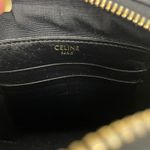 CELINE C Charm Quilted Calfskin Small Crossbody Camera Bag Black Gold 2019 Photo 12