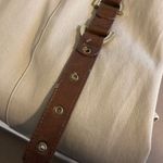 Cache Womens 14 Gold Buckle Embellishment Bodycon Sheath Dress Beige Tan Belt Photo 10