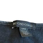 Beyond Yoga  Sleeveless Maxi Dress 100% Cotton Dark Grey Stretch Sz Small Women's Photo 5