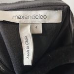 Max and Cleo black  mini strapless with jeweled detail size 4 Photo 3