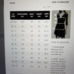 AQUA Brand Womens Tunic Top, Blue&White Stripe, Bell Sleeves Off The Shoulder S Photo 7