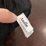 ANDIE  SWIM Riviera Bikini Top Flat Black Scoop Neck Adjustable Strap Medium‎ Photo 4