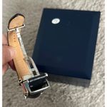 Seiko  Black Leather ladies leather band watch-battery just replaced Photo 6