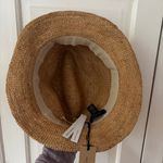 Halogen  Straw Hat with Black‎ Ribbon NEW NWT Photo 3
