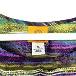 Ruby Rd . Purple Green Blue Multi Color Pullover Top Size XL Photo 3