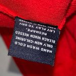 525 America Fringe Ruffle Bell Quarter Sleeve Red Knit Pullover Blouse Top Photo 7