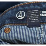 Lands' End Mid Rise Trouser Jeans Women Plus Size 18 Blue Stretch Denim 40X30 Photo 9