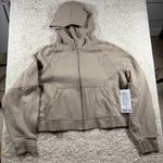 Lululemon  Scuba Oversized Full Zip Hoodie Beige XL XXL LW3HTLS Photo 0