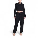 SKIMS ✨ Cozy Knit Zip-Hoodie Up in Onyx Size Large Photo 1