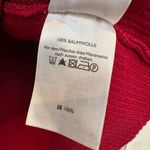Eddie Bauer Vintage Cotton 1/4 Zip Wine Red Knit Sweater Boho Winter Size Medium Photo 10