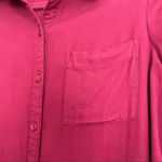 Sparkle & Fade UO  Maroon Button Down Tunic Photo 3
