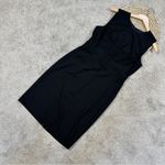 Ann Taylor NWT Factory Women’s Sleeveless Sheath Dress Knee Length in Black 6 Photo 2