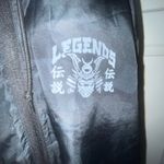 Mens @legends.media Black Camo Windbreaker Jacket Size XL Photo 2