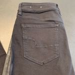 American Eagle Outfitters Womens Next Level Stretch Denim Jeggings Black Size 6R Photo 3