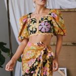 Acacia Swimwear New CeliaB Acacia Ruffle Floral Mini Skirt Photo 2
