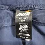 Avia Crop Jogger Pants Activewear Drawstring Semi Fitted Womens XXL (20) Blue Photo 3