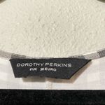 Dorothy Perkins  Black White Gingham Short Sleeve ALine Dress Womens 6 Whimsigoth Photo 3