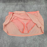 Time And Tru  Orange Skort Medium 8-10 Skirt Bikini Bottom Swimwear Photo 4