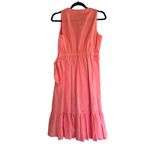 Talbots NWT  V-NECK POPLIN WRAP DRESS Photo 6