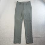 Vince  Sz 4 High Waist Cigarette Pants Slim Stretch Sage Gray Dress Work Women's Photo 1