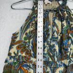 House Of Harlow 1960 Maxi Dress Floral Print Halter Neck Tiered XS Blue Photo 2
