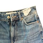 Topshop Women's Mom Jeans Size 2 Blue High-Waisted Distressed Denim W25 L30 Photo 4